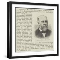 The Late Mr a H Haggis-null-Framed Giclee Print
