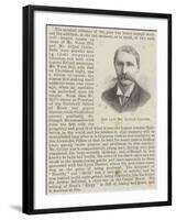 The Late Mr Alfred Cellier-null-Framed Giclee Print