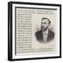 The Late Mr Alfred Nobel-null-Framed Giclee Print