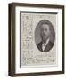 The Late Mr C S Dicken, Cmg, Formerly Acting Agent-General for Queensland-null-Framed Giclee Print