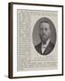 The Late Mr C S Dicken, Cmg, Formerly Acting Agent-General for Queensland-null-Framed Giclee Print