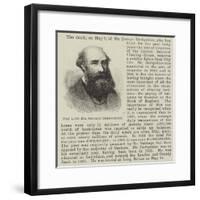 The Late Mr George Derbyshire-null-Framed Giclee Print