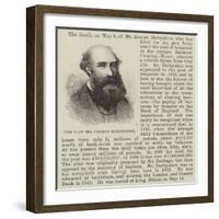 The Late Mr George Derbyshire-null-Framed Giclee Print