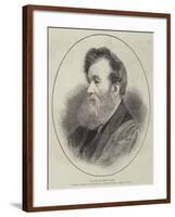 The Late Mr Henry Warren, Honorary President of the Institute of Painters in Water Colours-null-Framed Giclee Print