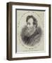 The Late Mr Henry Warren, Honorary President of the Institute of Painters in Water Colours-null-Framed Giclee Print