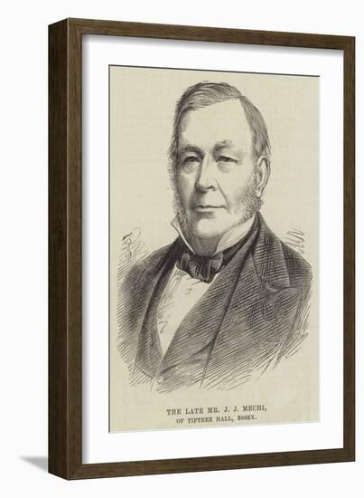 The Late Mr J J Mechi, of Tiptree Hall, Essex-null-Framed Giclee Print