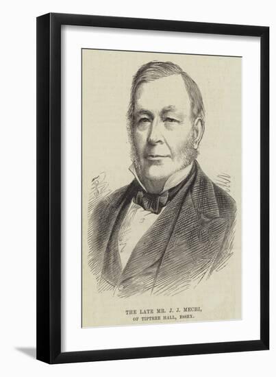 The Late Mr J J Mechi, of Tiptree Hall, Essex-null-Framed Giclee Print