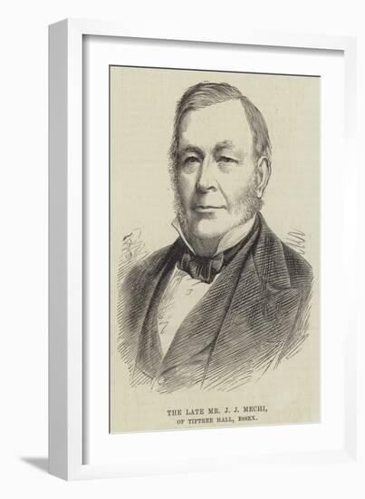 The Late Mr J J Mechi, of Tiptree Hall, Essex-null-Framed Giclee Print