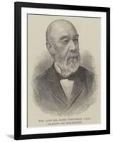 The Late Mr James Fergusson, Architect and Archaeologist-null-Framed Premium Giclee Print