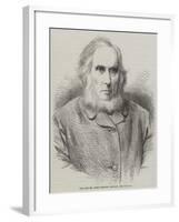 The Late Mr James Sheridan Knowles-null-Framed Giclee Print