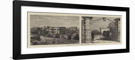 The Late Mr Justice Norman's Bungalow, Calcutta-null-Framed Giclee Print