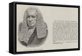 The Late Mr Justice Pearson-null-Framed Stretched Canvas