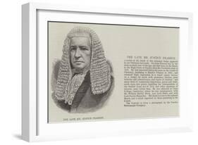 The Late Mr Justice Pearson-null-Framed Giclee Print