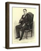 The Late Mr Richard Corney Grain-Leslie Matthew Ward-Framed Giclee Print