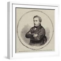 The Late Mr Robert Stephenson, MP, Civil Engineer-null-Framed Giclee Print