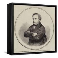 The Late Mr Robert Stephenson, MP, Civil Engineer-null-Framed Stretched Canvas