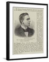 The Late Mr S Kenneth Mackenzie, Killed in Matabililand-null-Framed Giclee Print