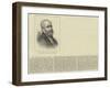 The Late Mr Samuel Palmer, Artist-null-Framed Giclee Print