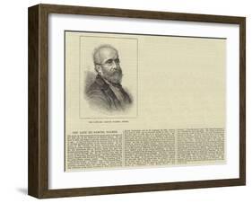 The Late Mr Samuel Palmer, Artist-null-Framed Giclee Print