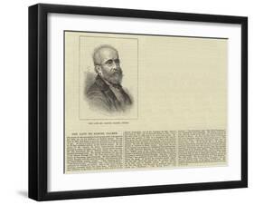 The Late Mr Samuel Palmer, Artist-null-Framed Giclee Print