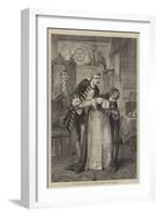 The Late Mr Sothern in the Library Scene in David Garrick-David Henry Friston-Framed Giclee Print