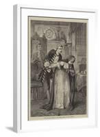 The Late Mr Sothern in the Library Scene in David Garrick-David Henry Friston-Framed Giclee Print