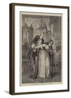 The Late Mr Sothern in the Library Scene in David Garrick-David Henry Friston-Framed Giclee Print