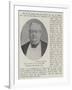 The Late Mr T B Potter, MP, Founder of the Cobden Club-null-Framed Giclee Print