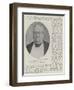 The Late Mr T B Potter, MP, Founder of the Cobden Club-null-Framed Giclee Print