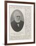 The Late Mr W H G Bagshawe, KC, Judge of County Courts-null-Framed Giclee Print