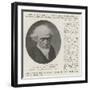 The Late Mr W J Stillman, Special Correspondent of the Times-null-Framed Giclee Print