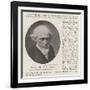 The Late Mr W J Stillman, Special Correspondent of the Times-null-Framed Giclee Print