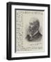 The Late Mr W T Best-null-Framed Giclee Print