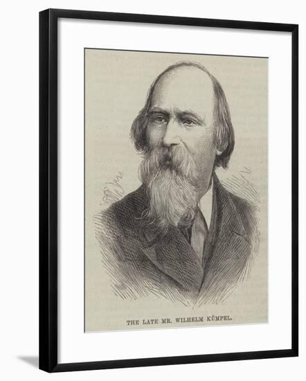 The Late Mr Wilhelm Kumpel-null-Framed Giclee Print