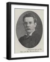 The Late Mr William Black-null-Framed Giclee Print
