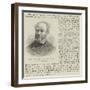 The Late Mr William Cliff, of Liverpool-null-Framed Giclee Print