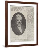 The Late Mr William Hughes, Painter-null-Framed Giclee Print