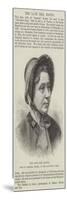 The Late Mrs Booth, Wife of General Booth, of the Salvation Army-null-Mounted Giclee Print