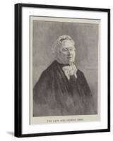 The Late Mrs German Reed-null-Framed Giclee Print