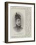 The Late Mrs Sara Lane-null-Framed Giclee Print