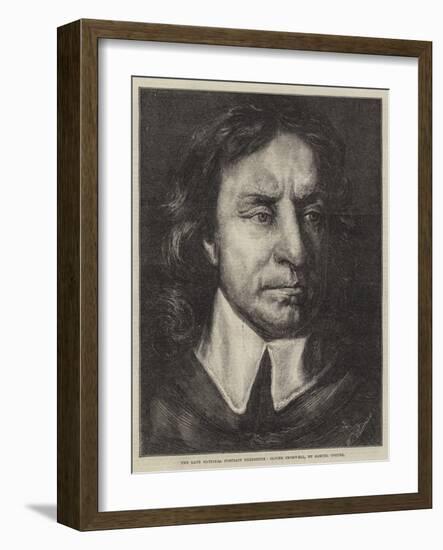 The Late National Portrait Exhibition, Oliver Cromwell-Samuel Cooper-Framed Giclee Print