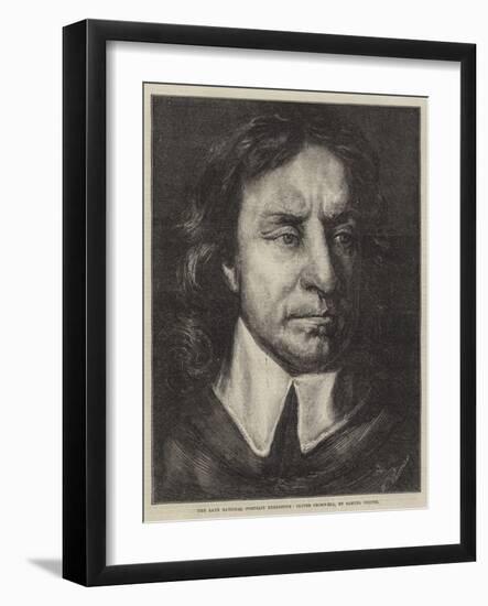 The Late National Portrait Exhibition, Oliver Cromwell-Samuel Cooper-Framed Giclee Print