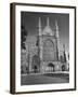The Late Perpendicular West Front of Winchester Cathedral, Built by William of Wykeham-null-Framed Photographic Print