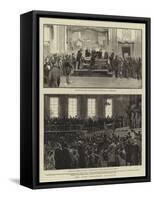 The Late President Garfield-null-Framed Stretched Canvas