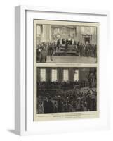 The Late President Garfield-null-Framed Giclee Print