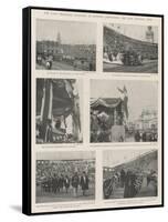 The Late President Mckinley at Buffalo Exposition, His Last Official Acts-null-Framed Stretched Canvas