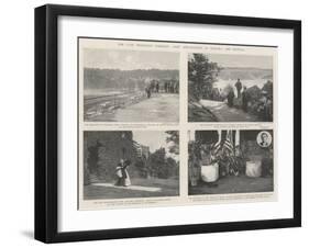 The Late President Mckinley, Last Appearances at Niagara and Buffalo-null-Framed Giclee Print