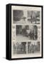 The Late President Mckinley, Scenes at Milburn House, Buffalo, During the President's Illness-null-Framed Stretched Canvas