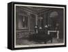 The Late President's Billiard Room in the Elysee-null-Framed Stretched Canvas