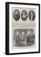 The Late Prince Alfred of Saxe-Coburg-Gotha-null-Framed Giclee Print